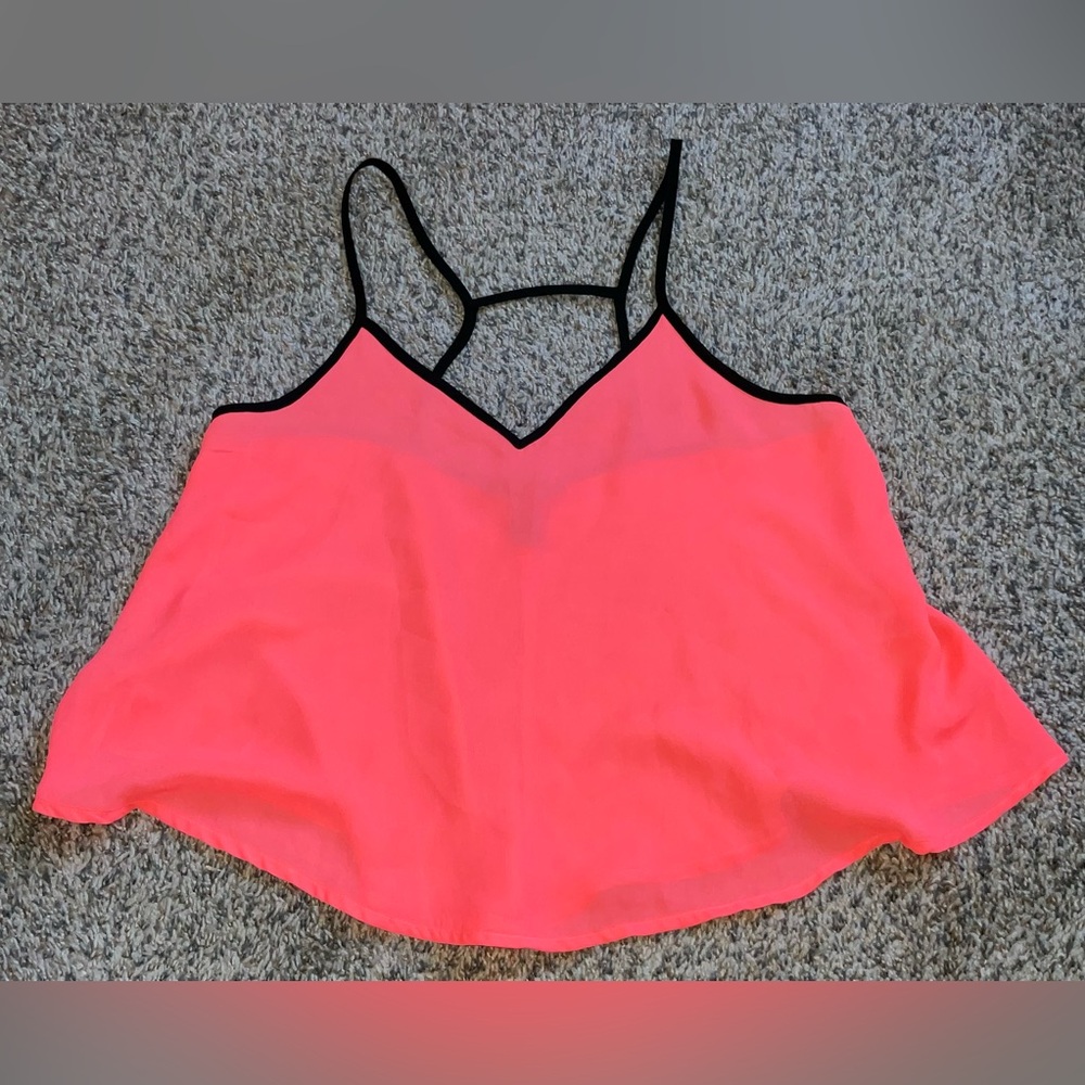 Forever 21 Sheer Tank Top size M